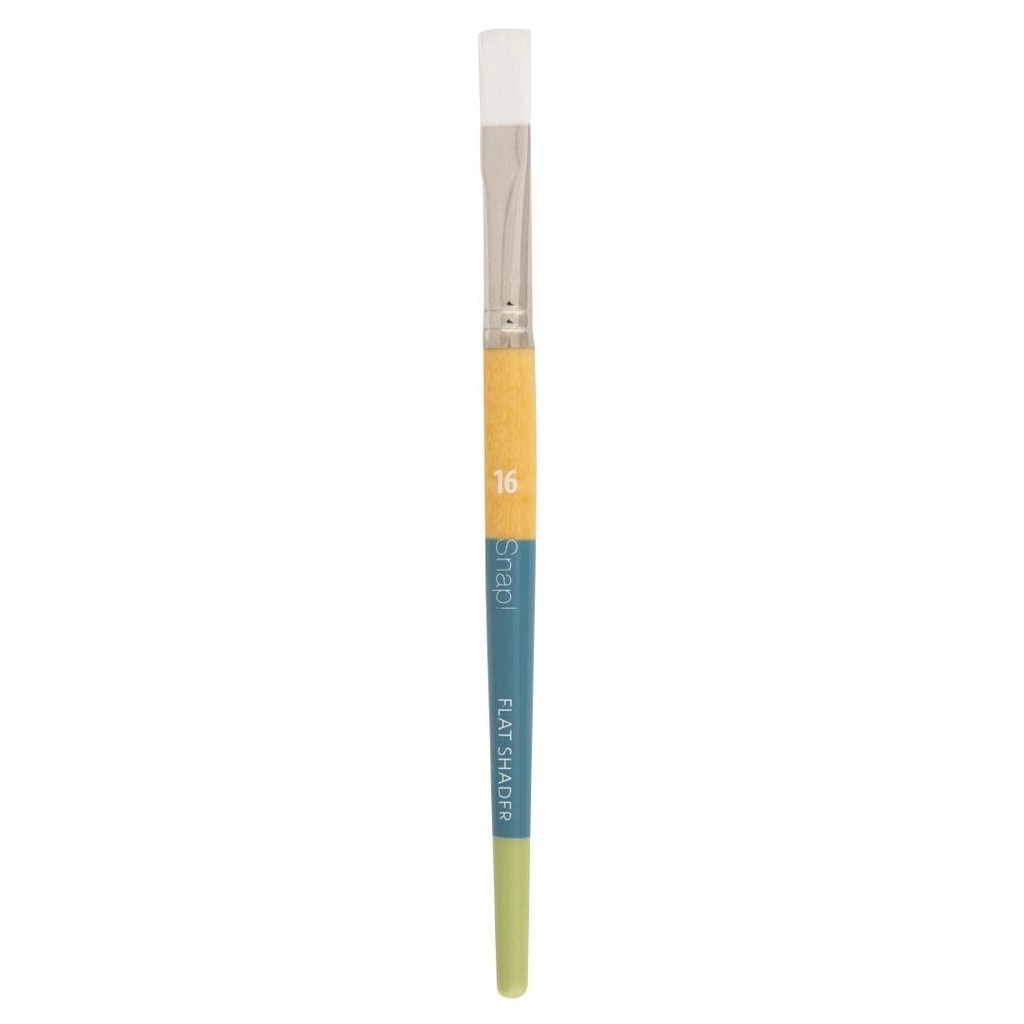 Princeton Brush SNAP White Taklon Flat Shader 16 (9850FS16)