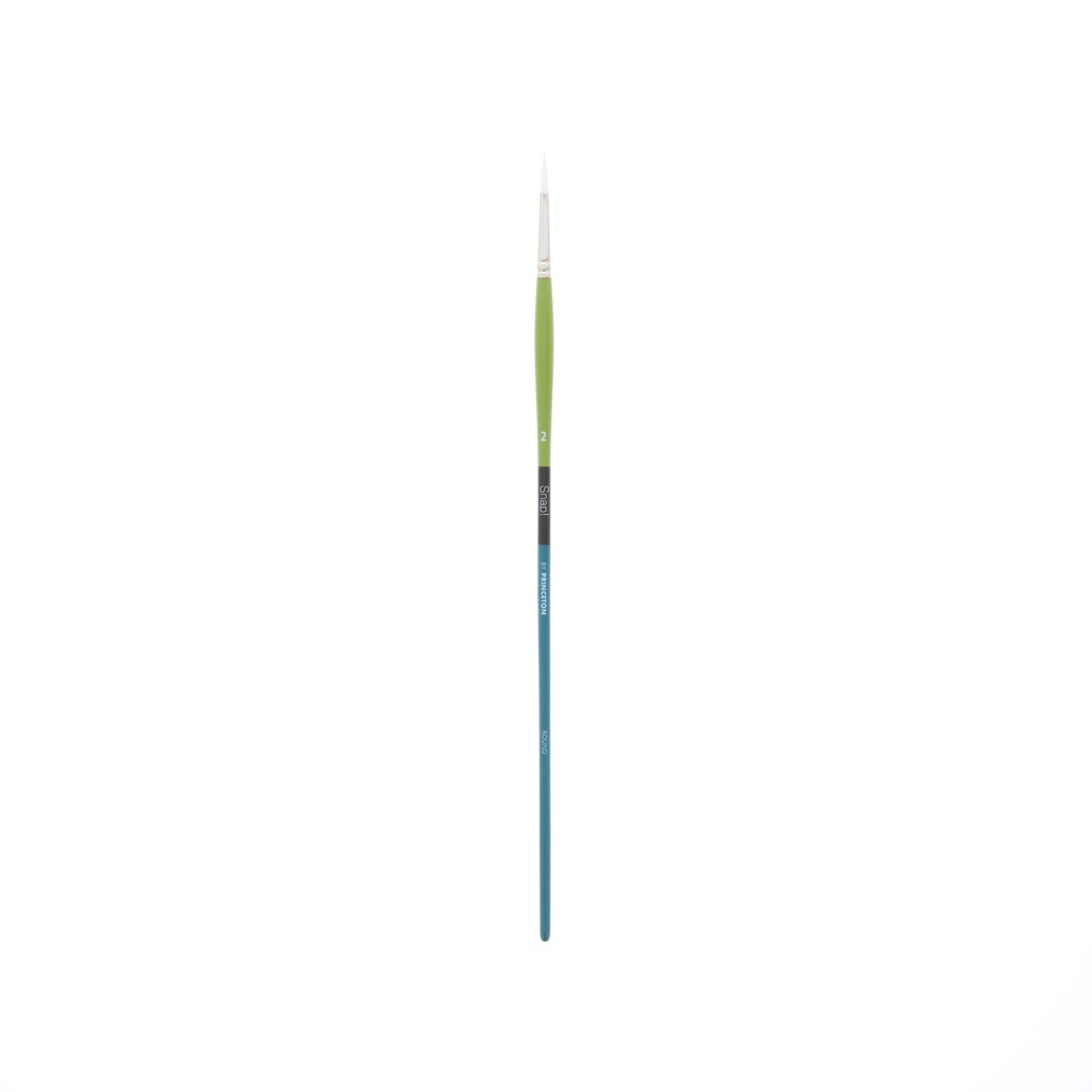 Princeton Brush SNAP White Taklon LH Round 2 (9800R2)