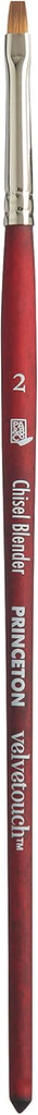 Princeton Brush Velvetouch Chisel Blender 2