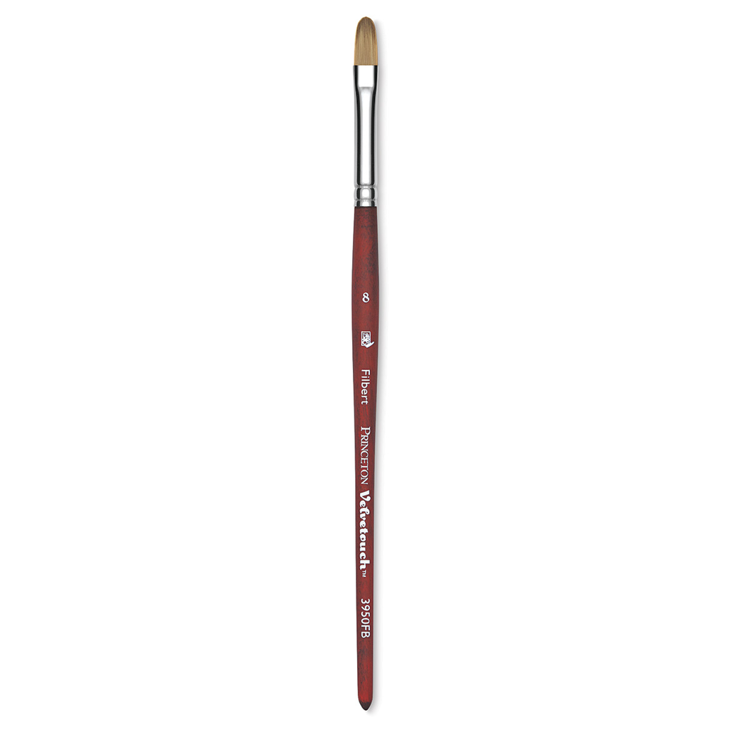 Princeton Brush Velvetouch Filbert 8
