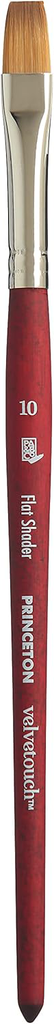 Princeton Brush Velvetouch Flat Shader 10