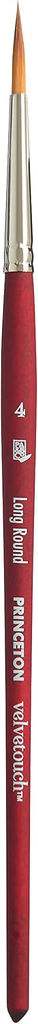 Princeton Brush Velvetouch Long Round 4