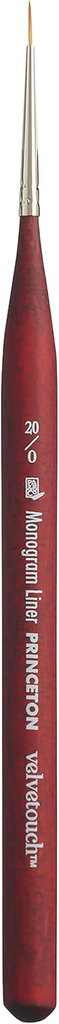 Princeton Brush Velvetouch Mini- Monogram Liner 20/0