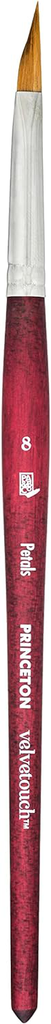 Princeton Brush Velvetouch Petal Size 8