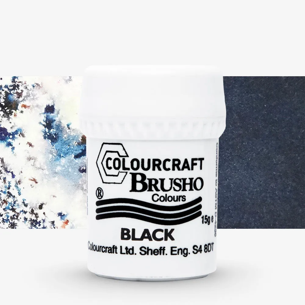 Brusho Colours 15g Black **ND**