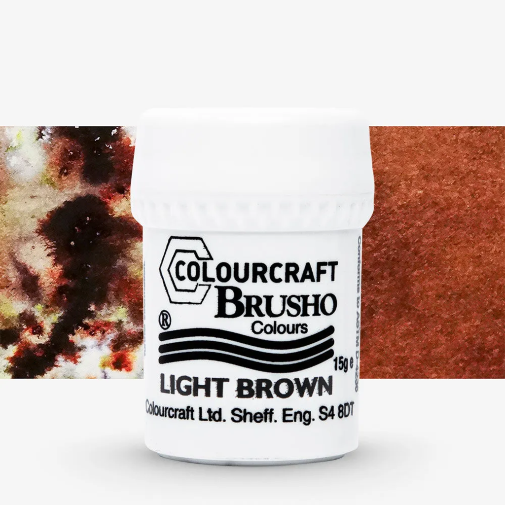 Brusho Colours 15g Light Brown **ND**