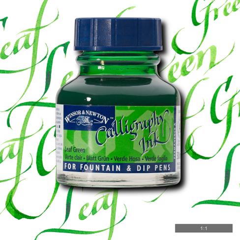 Calligraphy Ink Leaf Green 30ml