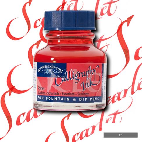 Calligraphy Ink Scarlet 30ml