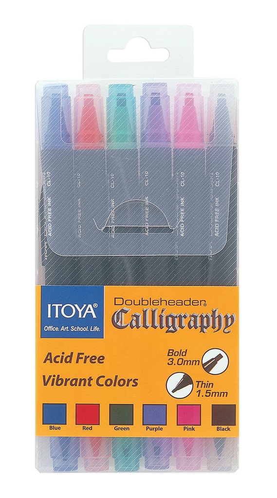 Calligraphy Marker 6 Piece Set