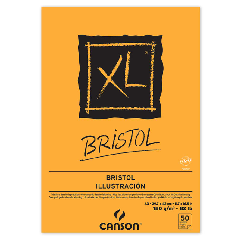 Canson XL Bristol Smooth Pad 11x17 100lb