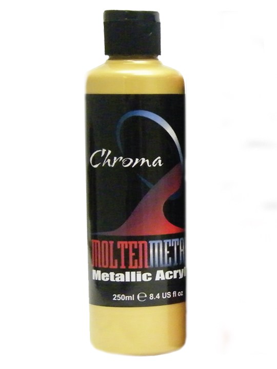 Chroma Molten Metals 8oz Dorado (Light Gold) 1194