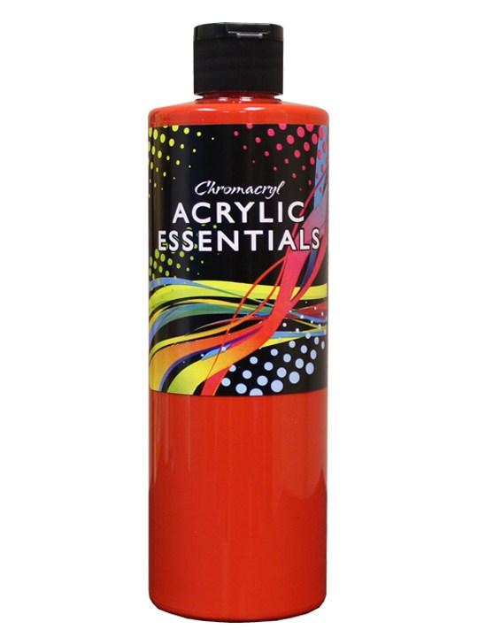 Chromacryl Acrylic Essentials 16oz - Warm Red 50145