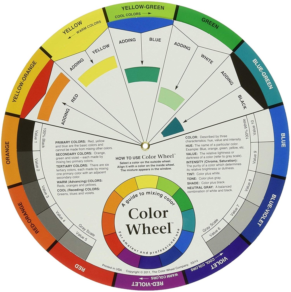 Color Wheel 9 1/4"