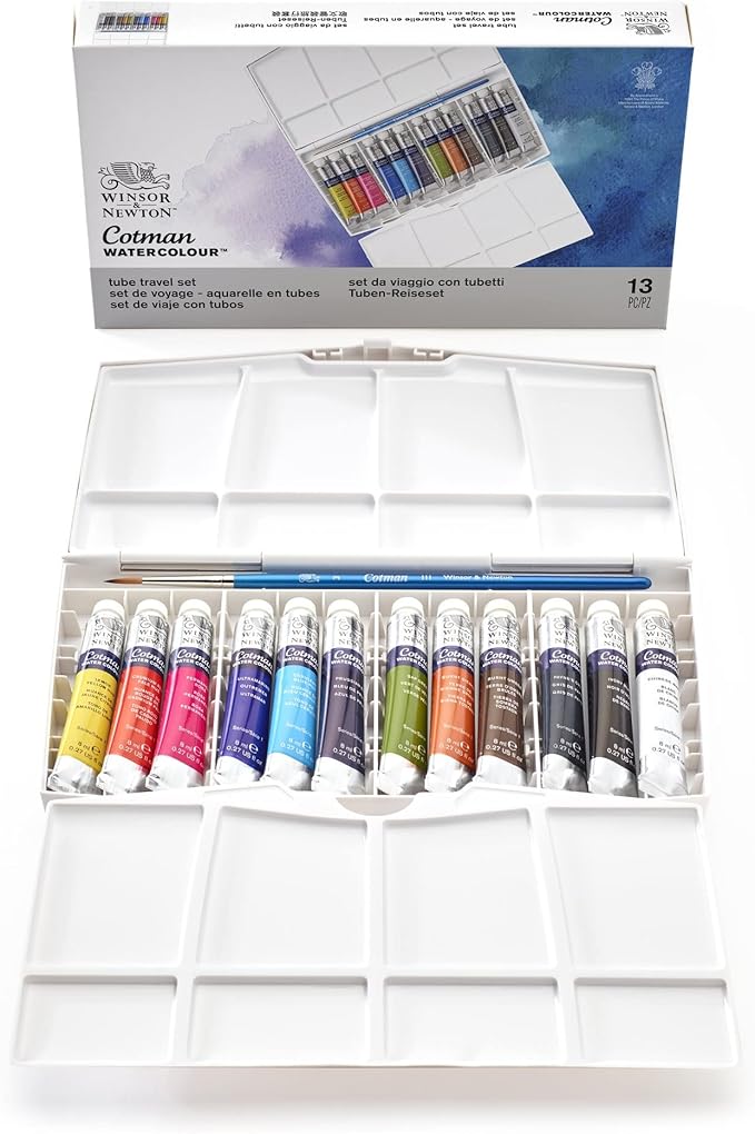 Cotman Watercolour Set Painting Plus Tubes