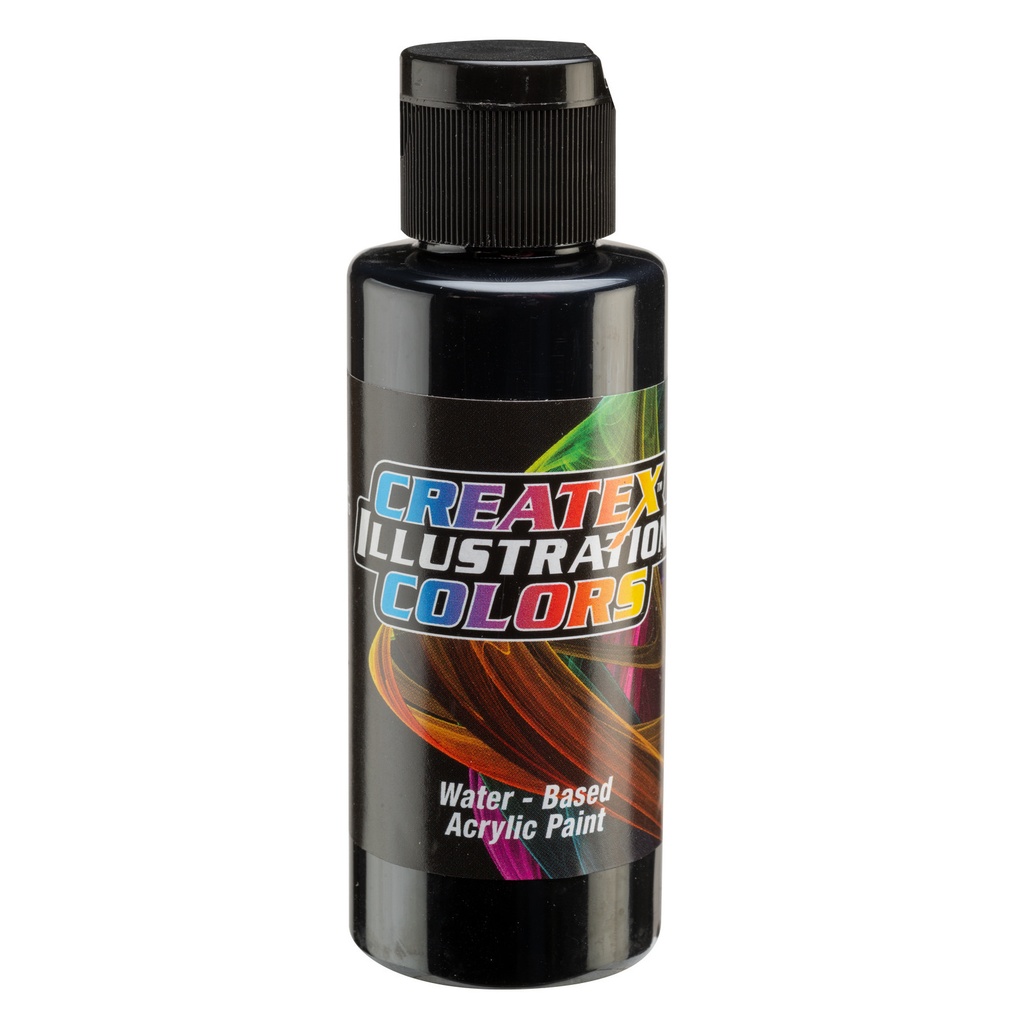 Createx Illustration Opaque Black 2oz