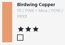 Daler Rowney FW Pearl Inks 1oz Birdwing Copper