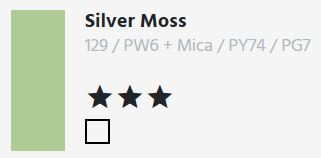 Daler Rowney FW Pearl Inks 1oz Silver Moss