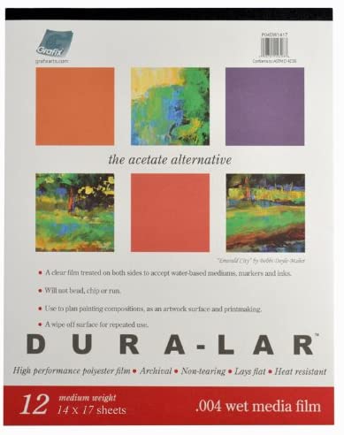 Duralar Pad 14x17 .004 Wet Media Grafix