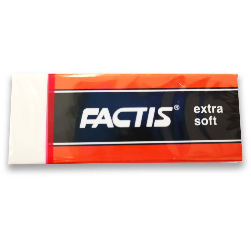 Eraser Factis ES-20 Extra Soft White Vinyl
