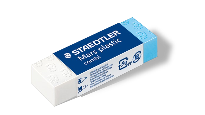 Eraser Staedtler Plastic Combi Large [526 508]