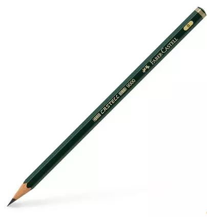 Faber Castell Drawing Pencil 9000 B