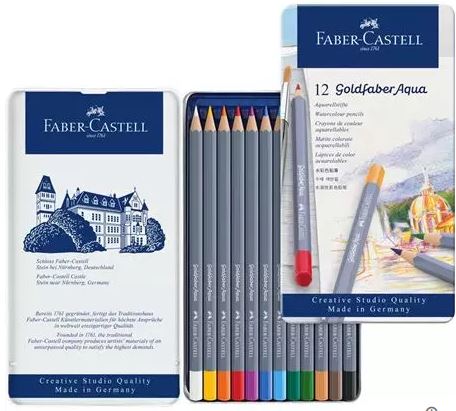 Faber Castell Goldfaber Aqua Pencil Set of 12 **ND**