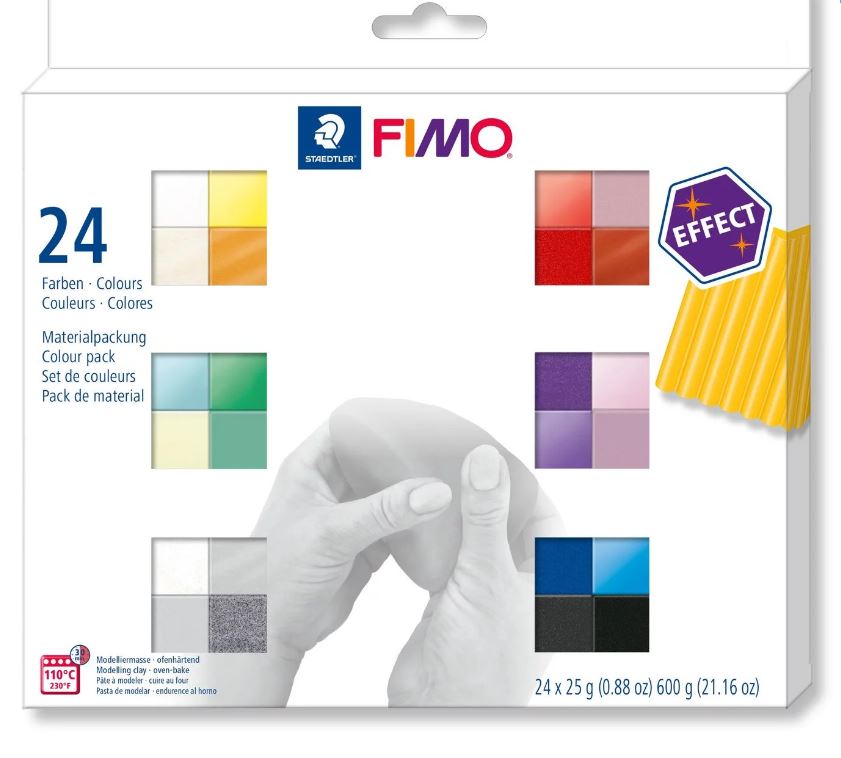 Fimo Effect Set 24 Colours **ND**