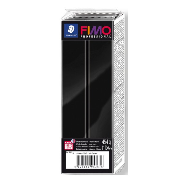 Fimo Professional Modelling Clay 1lb Black