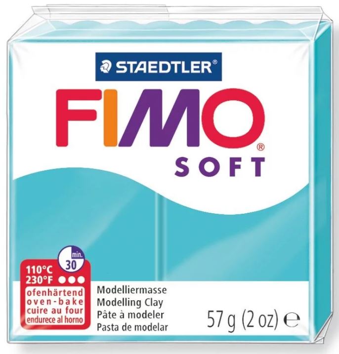 Fimo Soft Modelling Clay 2oz. Peppermint