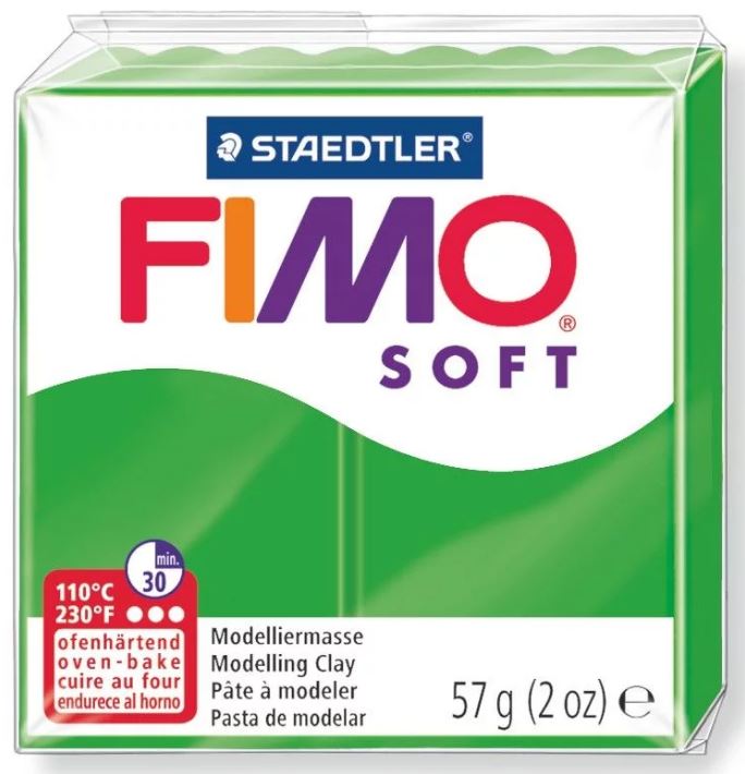 Fimo Soft Modelling Clay 2oz. Tropical Green