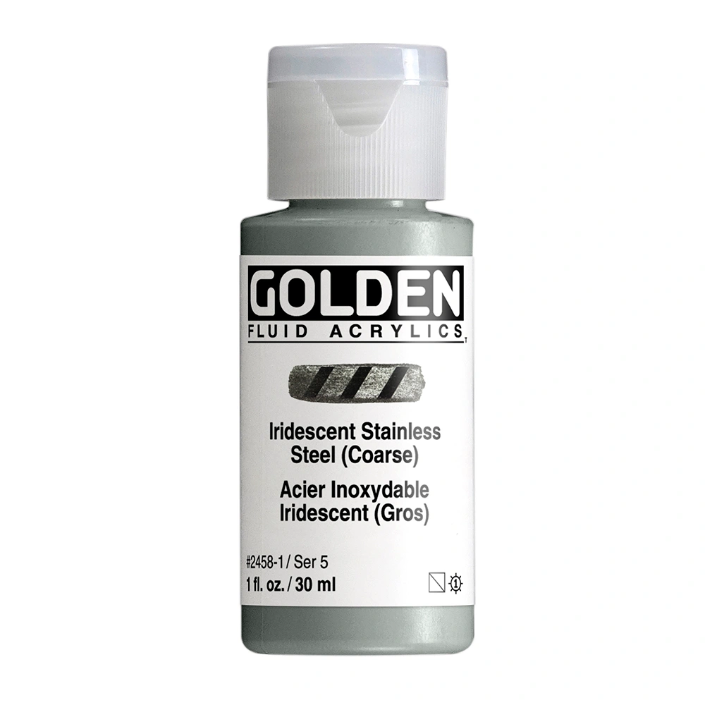 Golden Fluid 1oz. Irid Stainless Steel S5 **ND**