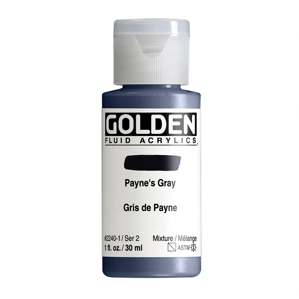 Golden Fluid 1oz. Paynes Gray S2 **ND**