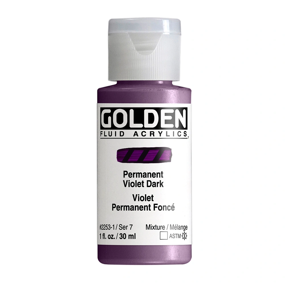 Golden Fluid 1oz. Permanent Violet Dark S7 **ND**