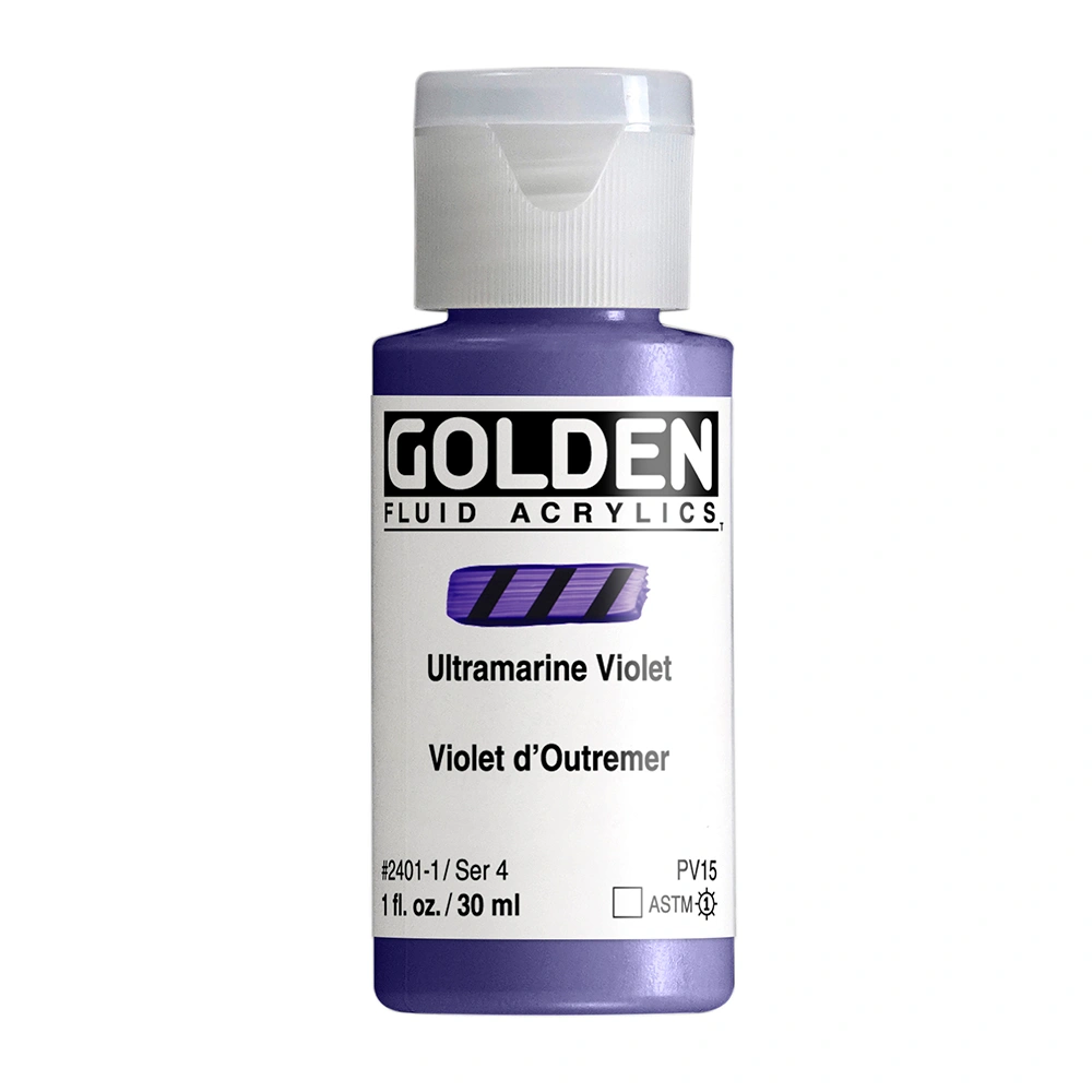 Golden Fluid 1oz. Ultramarine Violet S4 **ND**