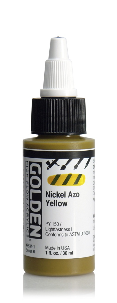 Golden High Flow 1oz. Nickel Azo Yellow S6 **ND**