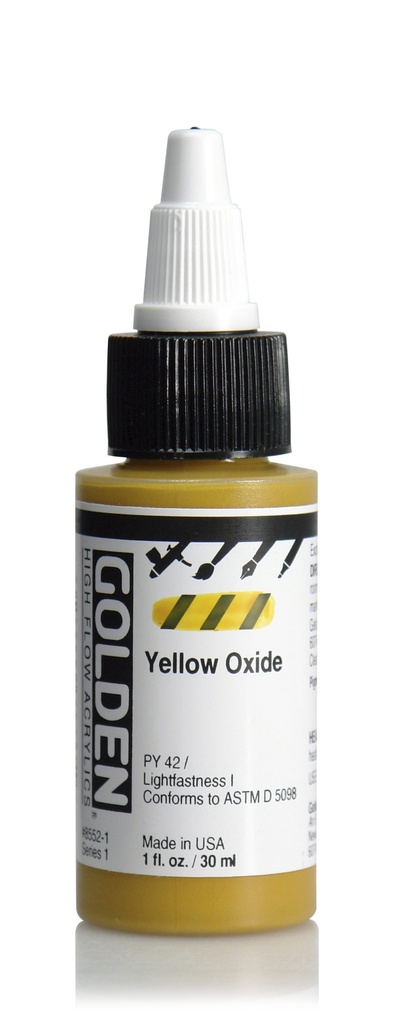 Golden High Flow 1oz. Yellow Oxide S1 **ND**