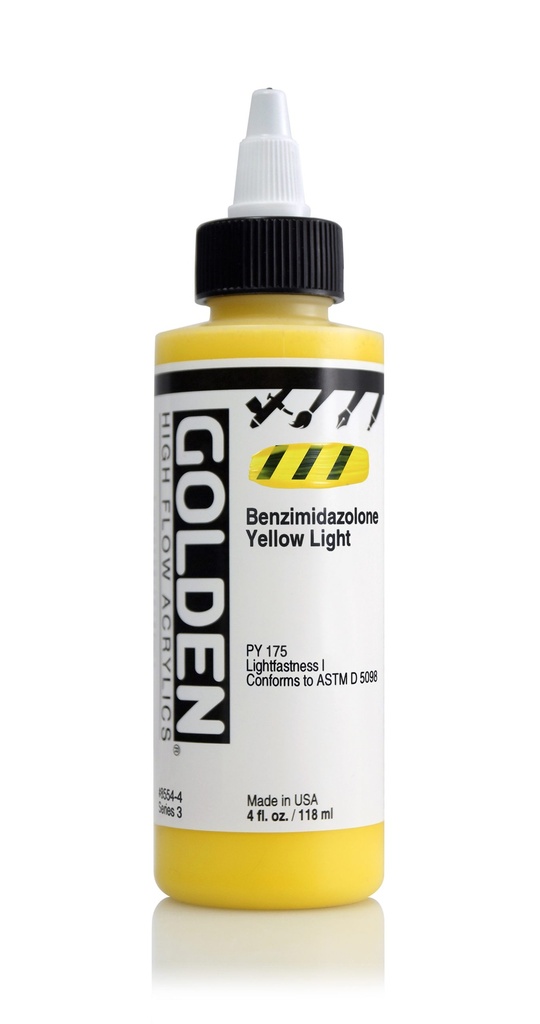 Golden High Flow 4oz. Benzimidazolone Yellow Light S3 **ND**