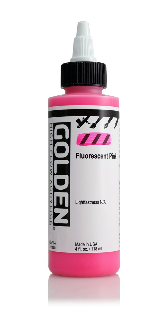 Golden High Flow 4oz. Fluorescent Pink S5 **ND**