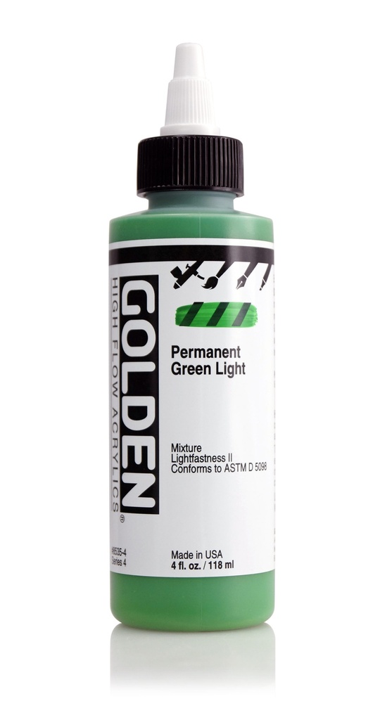 Golden High Flow 4oz. Permanent Green Light S4 **ND**