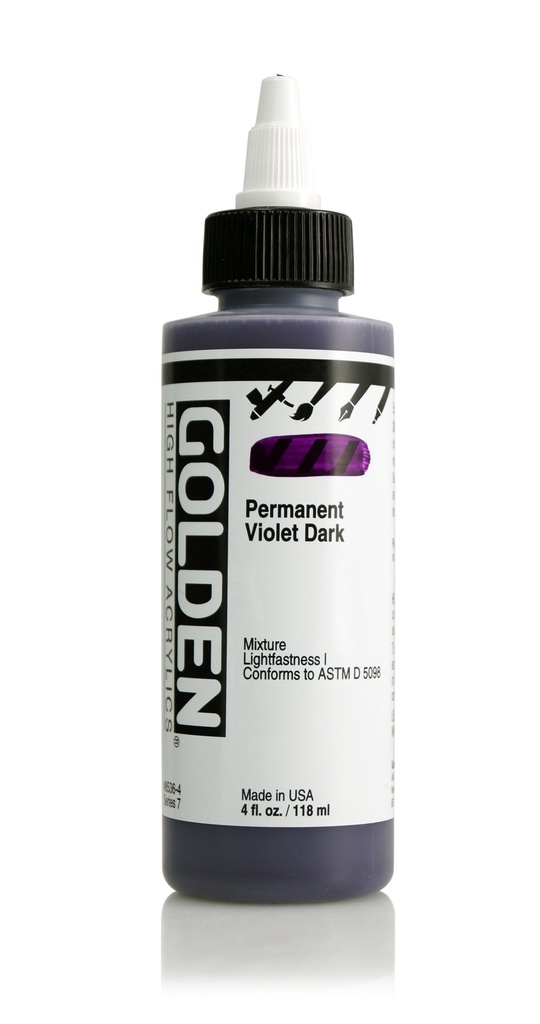 Golden High Flow 4oz. Permanent Violet Dark  S7 **ND**