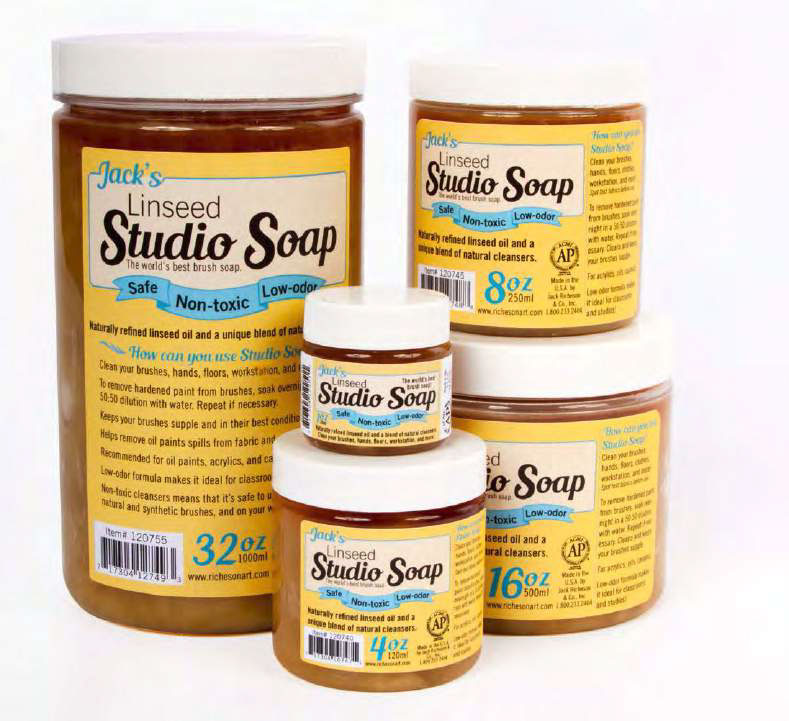 Jack's Linseed Studio Soap 32oz