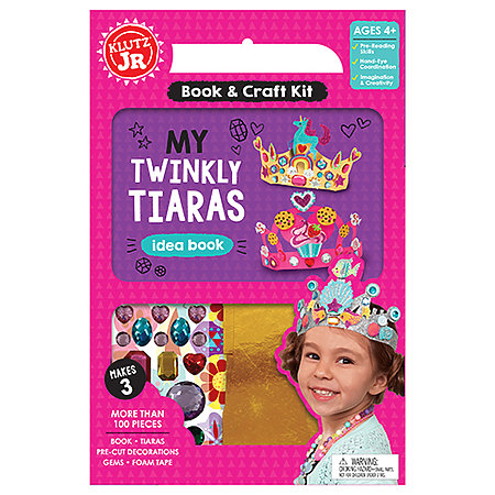 Klutz Book & Craft Kit - My Twinkly Tiaras Idea Book **ND**