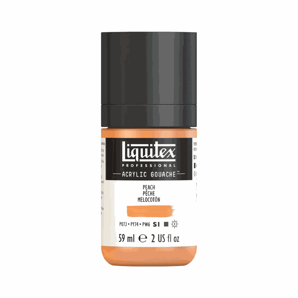 Liquitex Acrylic Gouache Peach S1 59mL **ND**