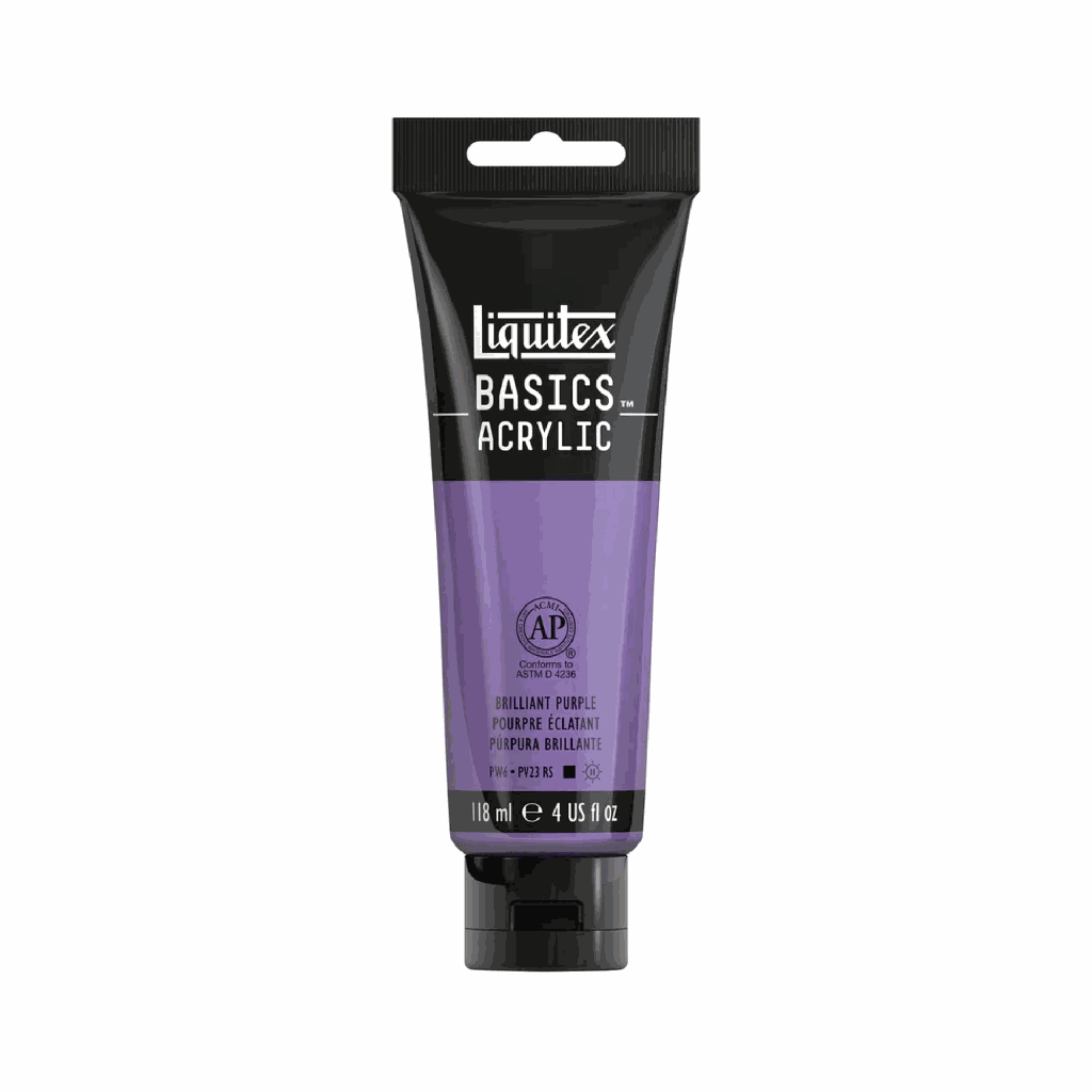 Liquitex BASICS Acrylic 118ml Brilliant Purple *ND*