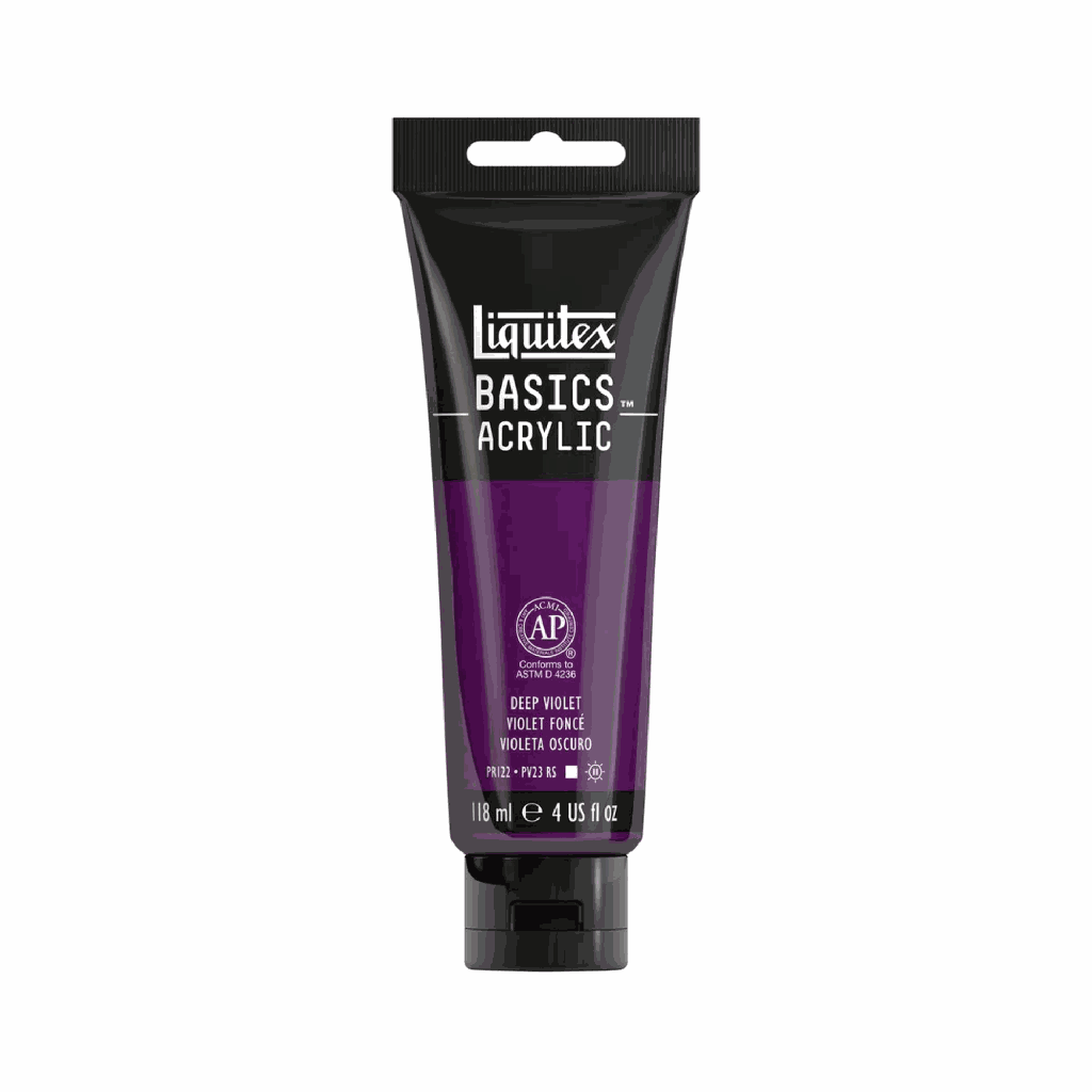 Liquitex BASICS Acrylic 118ml Deep Violet *ND*