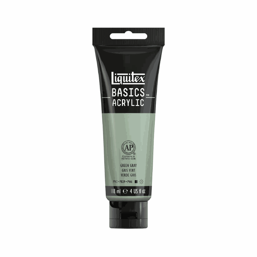 Liquitex BASICS Acrylic 118ml Green Gray *ND*