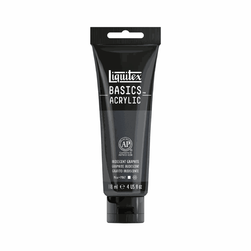 Liquitex BASICS Acrylic 118ml Iridescent Graphite *ND*