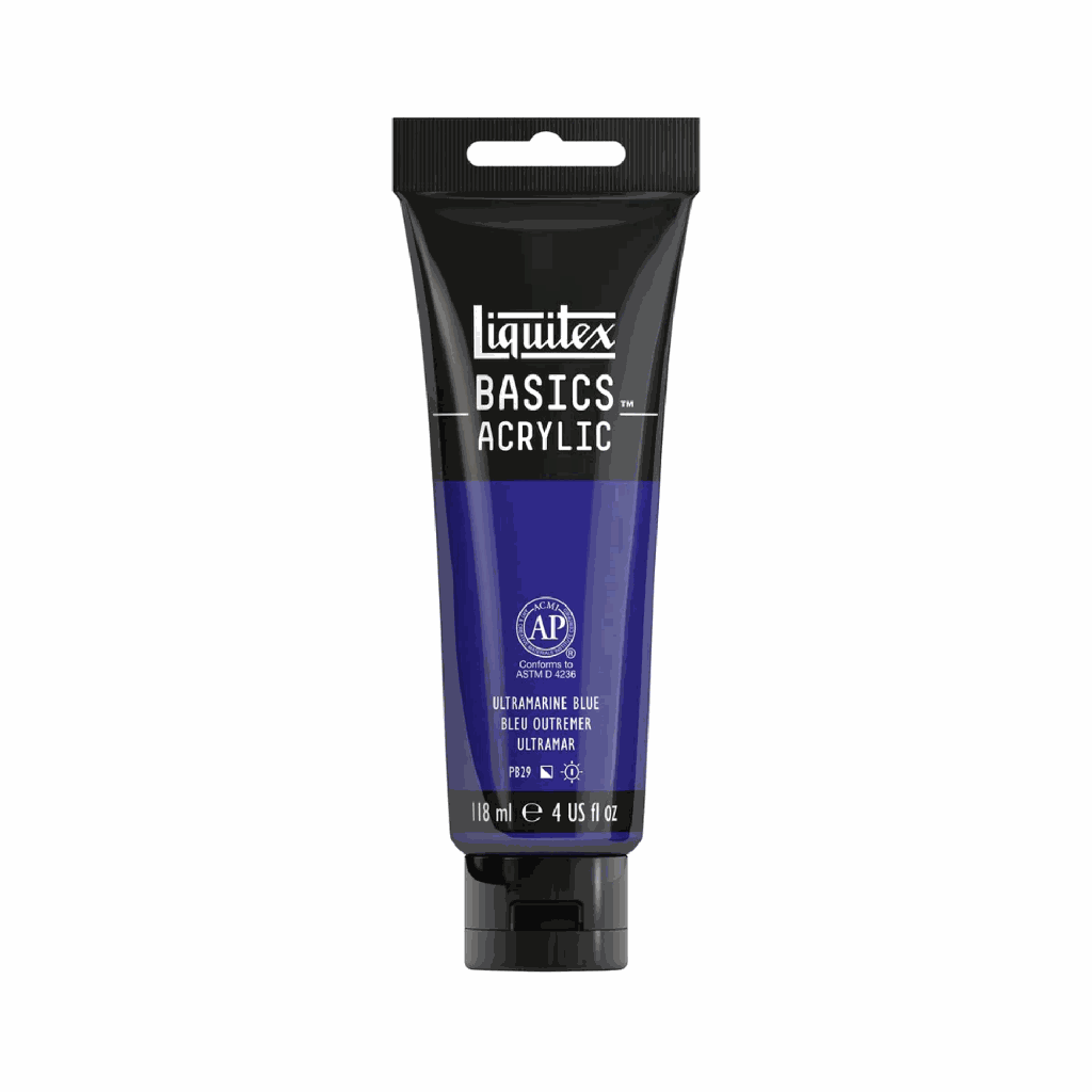 Liquitex BASICS Acrylic 118ml Ultramarine Blue *ND*