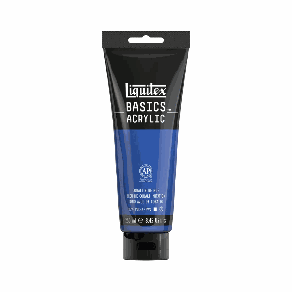 Liquitex BASICS Acrylic 250ml Cobalt Blue Hue *ND*