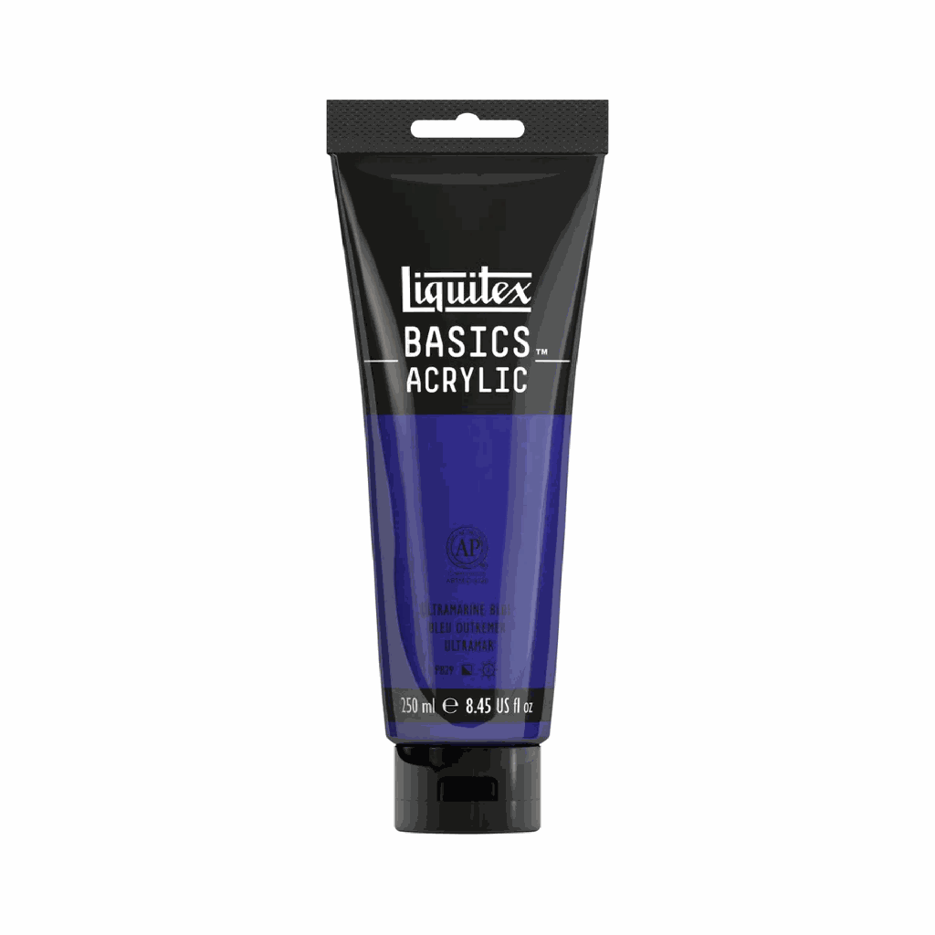 Liquitex BASICS Acrylic 250ml Ultramarine Blue *ND*